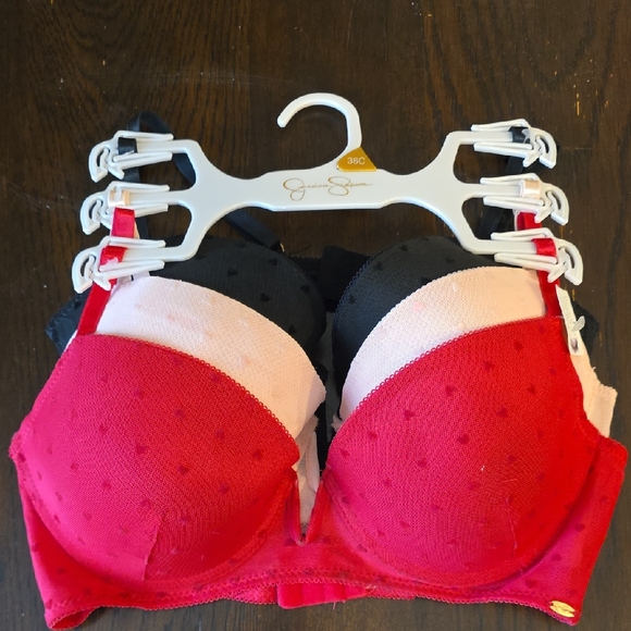Jessica Simpson Other - Jessica Simpson Push Up Bra Set 3pc 36C